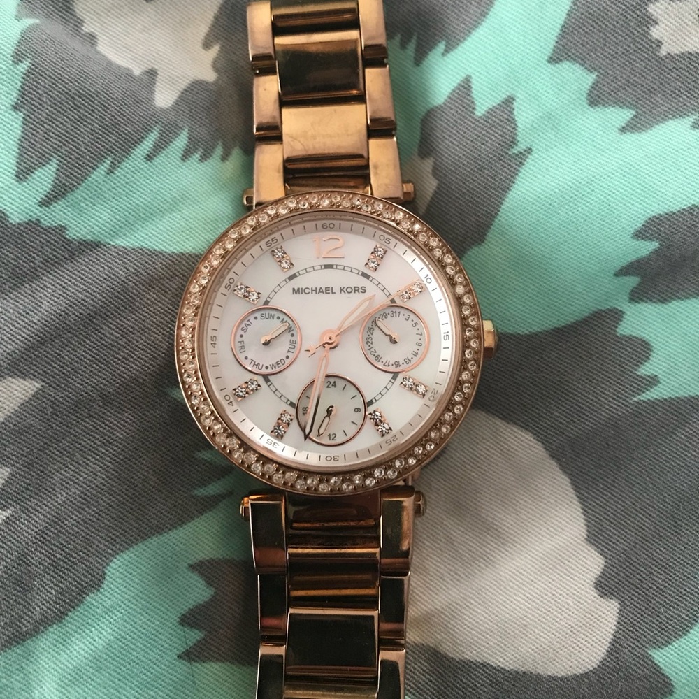 Gold Michael Kors Watch